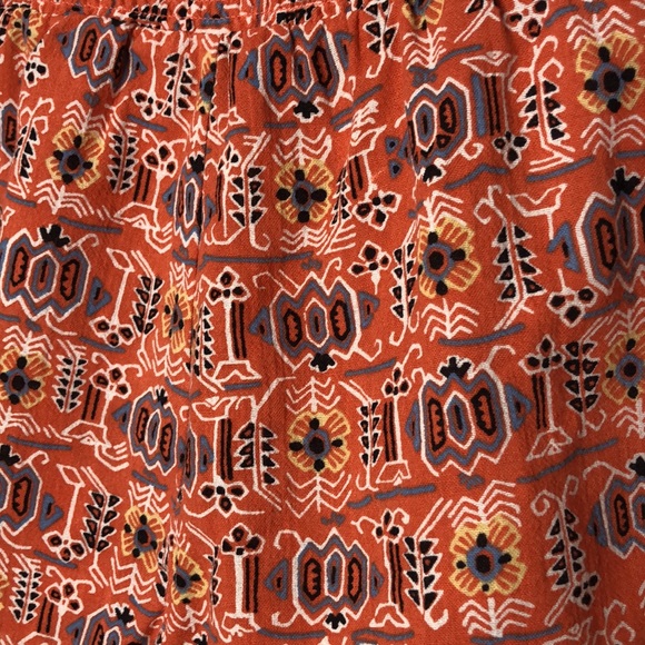 EUC Madewell Pull On Soft Patterned Shorts M - Picture 6 of 9